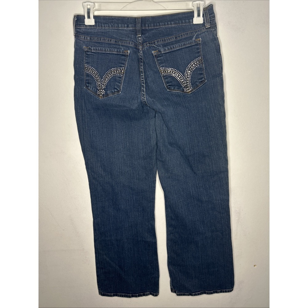 NYDJ‎ Marilyn Straight Lift Tuck Technology Jeans in Copper Blue Size 14p